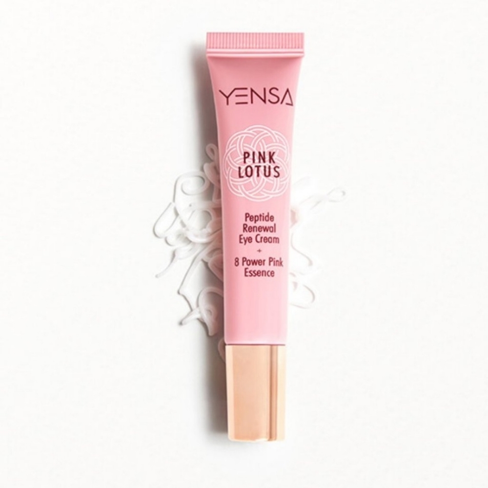 YESNA Beauty PINK LOTUS Peptide Renewal Eye Cream